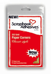 Photo Corners 3L Paper 108'S Classic Gold