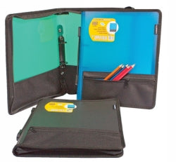 Binder F/Mate 860B A4 2R 25Mm Zipper Folio Blue