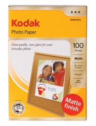 Paper Photo Kodak 4X6 Pk100 145Gsm Everyday Matte