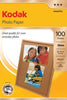 Paper Photo Kodak 4X6 Gloss I/J 180Gsm Pk100