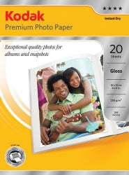 Paper Photo Kodak 4X6 Premium I/J 250Gsm Pk20