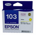 Inkjet Cart Epson 103 Yellow High Yield