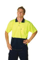 Safety Shirt Dnc Fluoro Yell/Navy Med Day Use