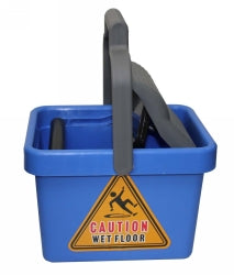 Mop Bucket Cleanlink 9L Plastic Wringer Blue