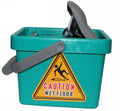 Mop Bucket Cleanlink 9L Plastic Wringer Green