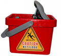 Mop Bucket Cleanlink 9L Plastic Wringer Red