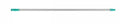 Mop Handle Cleanlink 150Cm Aluminium With 25Mm Thread Green