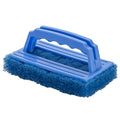 Scourer Cleanlink 15X9Cm Heavy Duty With Handle Blue