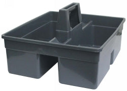 Utility Carry Basket Cleanlink 38X33X17Cm Plastic Grey