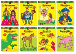 Book Colouring Ec Knights