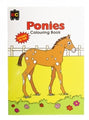 Book Colouring Ec Ponies