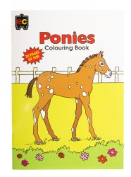 Book Colouring Ec Ponies