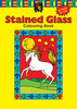 Book Colouring Stained Glass 20 Pages