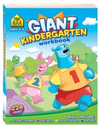 Book Hinkler Giant Workbook Kindergarten Ages 4-6