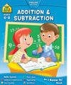 Book Hinkler Deluxe Workbook Addition & Subtraction Ages 6 - 8