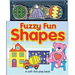 Book Hinkler Fuzzy Felt Shapes