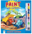Book Activity Hinkler Paint With Numbers Mighty Movers
