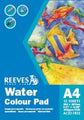 Sketch Pad Reeves A4 Water Colour 300Gsm 12Sht (A/Free)
