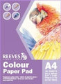 Sketch Pad A4 Reeves Colour Paper 80Gsm 30-Sht