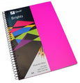 Visual Art Diary Quill A4 Brights Pink 60Lf