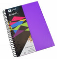 Visual Art Diary Quill A5 Brights Purple 60Lf