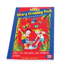 Book Drawing Story Texta A4 100 Sheets