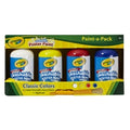 Paint Crayola Paint-A-Pack W/Brush Pk4