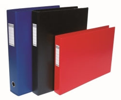 Binder Bantex A3 Upright 2 D-Ring 25Mm Black