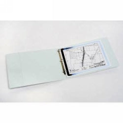 Binder Marbig A3 3D 32Mm L/Scape Insert White
