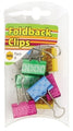 Foldback Clips Marbig 25Mm Coloured H/Sell 8'S