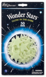 Great Explorations Glow  Wonder Stars Pk50