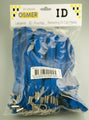 Lanyard With Swivel D-Clip W/Safety Release Clip Blue Pk20
