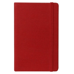 Journal Fabio Ricci Tria Lined 9X14 Red