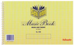 Music Book Spirax 569 Music & Theory 152X248Mm