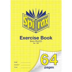 Exercise Book Spirax A4 106 8Mm 64Pg