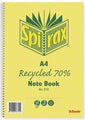 Spirax Recycled Note Book 800 810 A4 120P 5'S