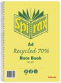 Spirax Recycled Note Book 811 A4 240P 5'S