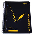 Note Book Quill Q596 A4 Spiral 5 Sub