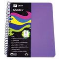Note Book Quill C599 A4 Shades Pp 3 Sub 300Pg Asst Col