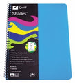 Note Book Quill C906 A4 Shades Pp 140Pg Asst Col