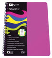 Note Book Quill C906A A4 Shades Pp 250Pg Asst Col