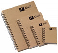 Note Book Quill A4 Natural Range Spiral 160Pg