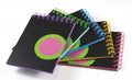 Note Book Quill 111X81 Funkadelic Spiral 96Pg Asst Pk5