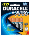 Battery Duracell Ultra Major Cells Bp8 (Aa)
