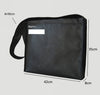 Bag Bts Over Shoulder 35Hx42Wx8Cm Deep N/Woven Pp Black
