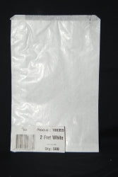 Bags Paper White No.2 240 X 165 Pk500
