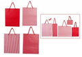 Gift Bag Large Xmas 26.5X33X13.6Cm Asst Designs Red/White