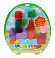 Crayons Colorific  Block 12 Pieces 2 Assorted Styles