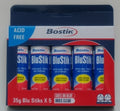Glue Bostik Blu Stick Multi Pack 35G Pk5