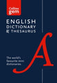 Dictionary & Thesaurus Collins Gem 6Th Ed